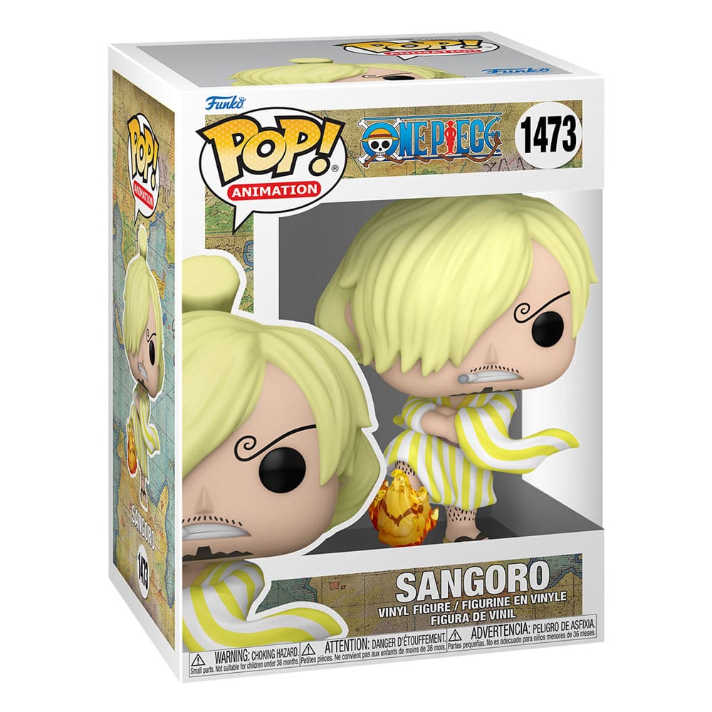 ONE PIECE POP! ANIMATION VINYL FIGURE SANGORO (WANO) 9 CM P037782