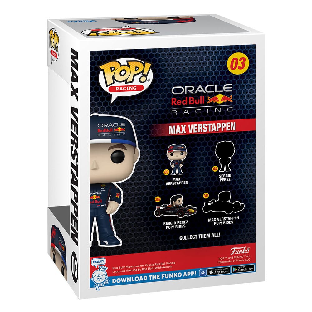 FORMULA 1 POP! VINYL FIGURE MAX VERSTAPPEN 9 CM