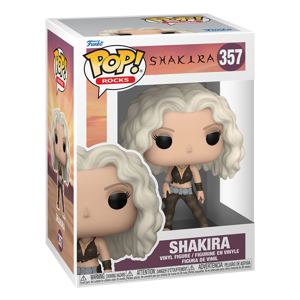 SHAKIRA POP! ROCKS VINYL FIGURE WHEREVER/WHENEVER 9 CM P037870