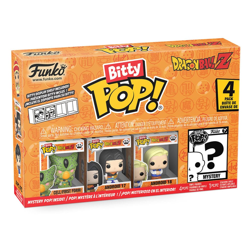 DRAGON BALL BITTY POP! VINYL FIGURE 4-PACK SERIES 2 2,5 CM P037899