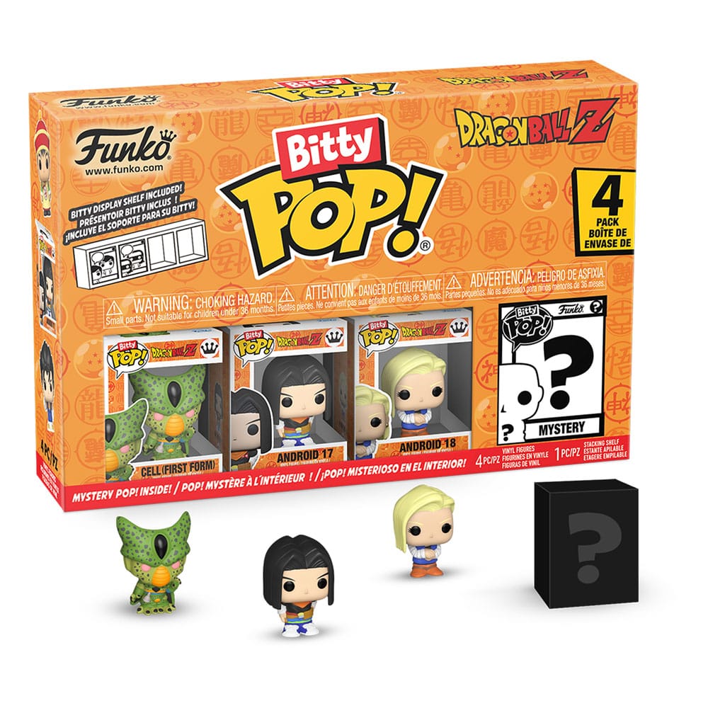 DRAGON BALL BITTY POP! VINYL FIGURE 4-PACK SERIES 2 2,5 CM P037899