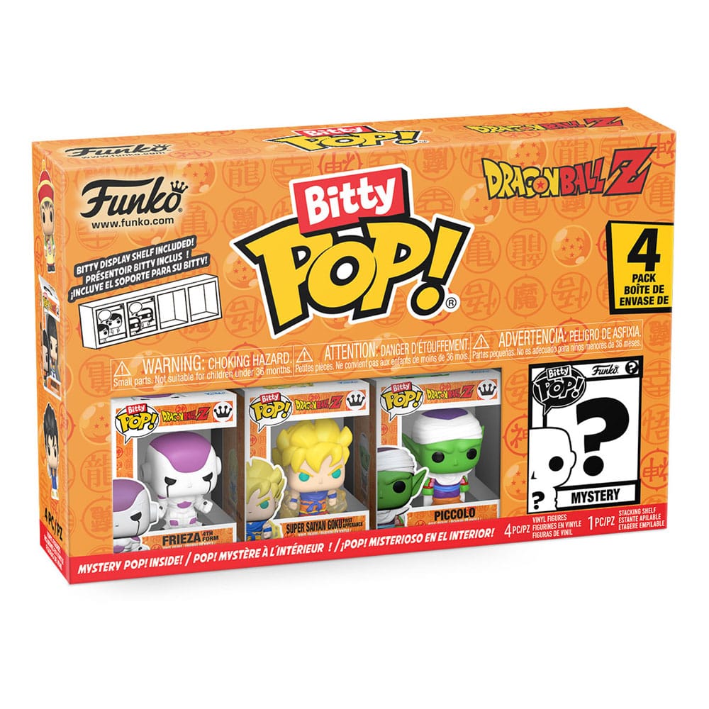 DRAGON BALL BITTY POP! VINYL FIGURE 4-PACK SERIES 4 2,5 CM P037901