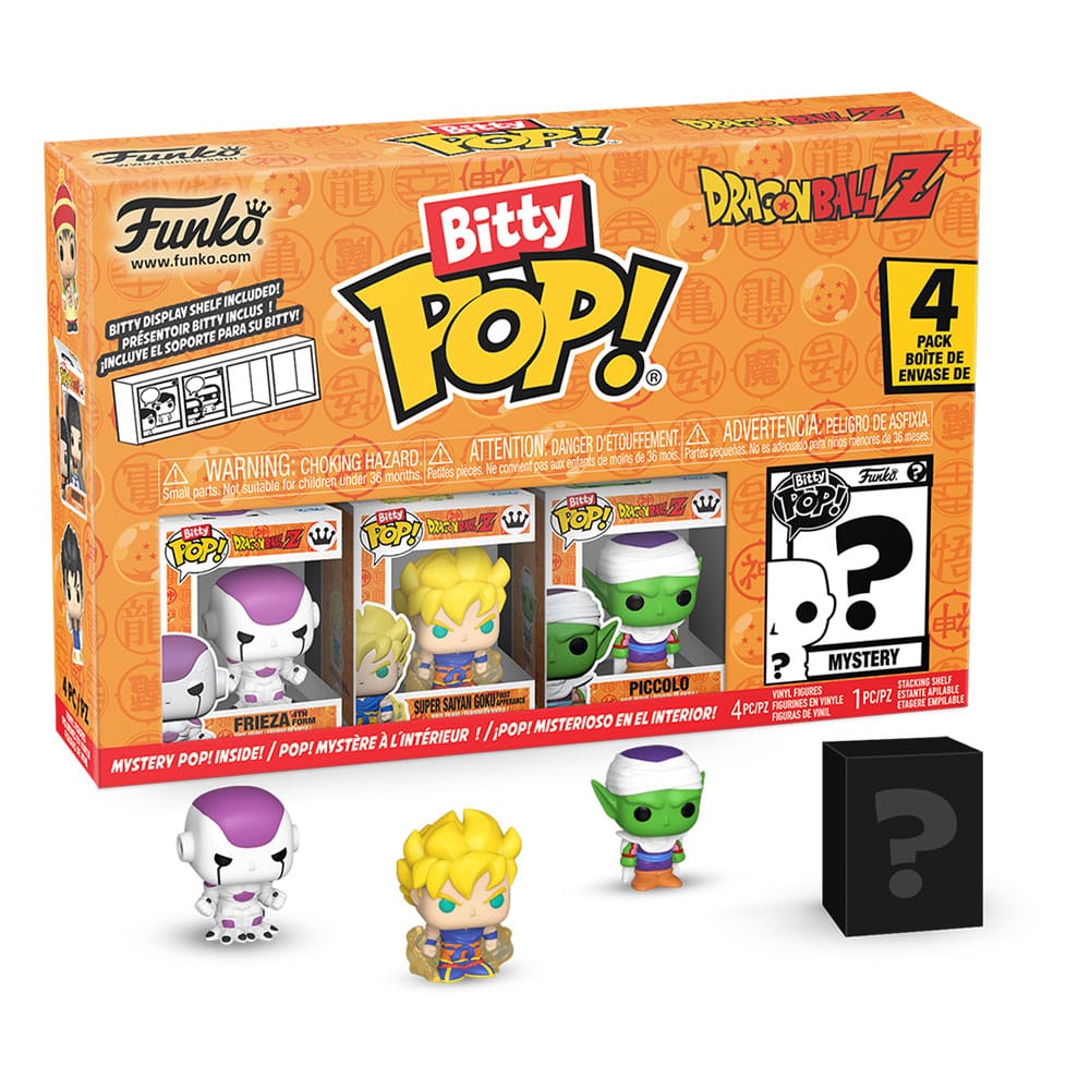 DRAGON BALL BITTY POP! VINYL FIGURE 4-PACK SERIES 4 2,5 CM P037901