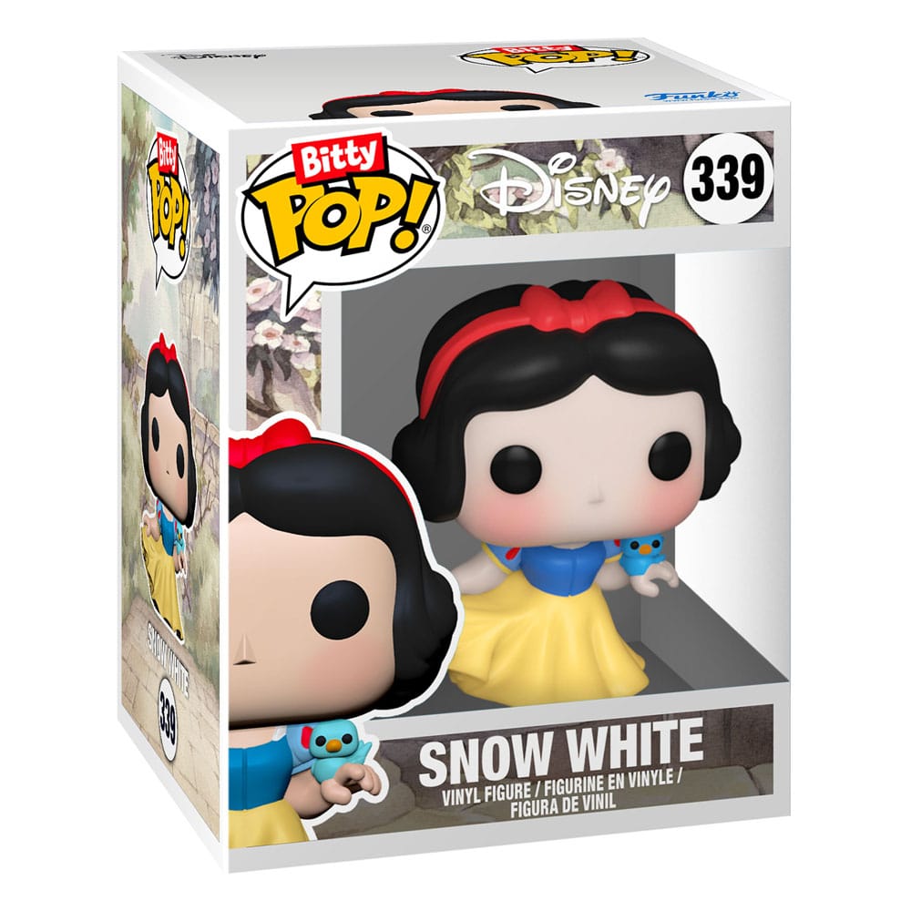 Funko Bitty Pop Disney Princess Cinderella, Snow White, Aurora, Figura Sorpresa P037903