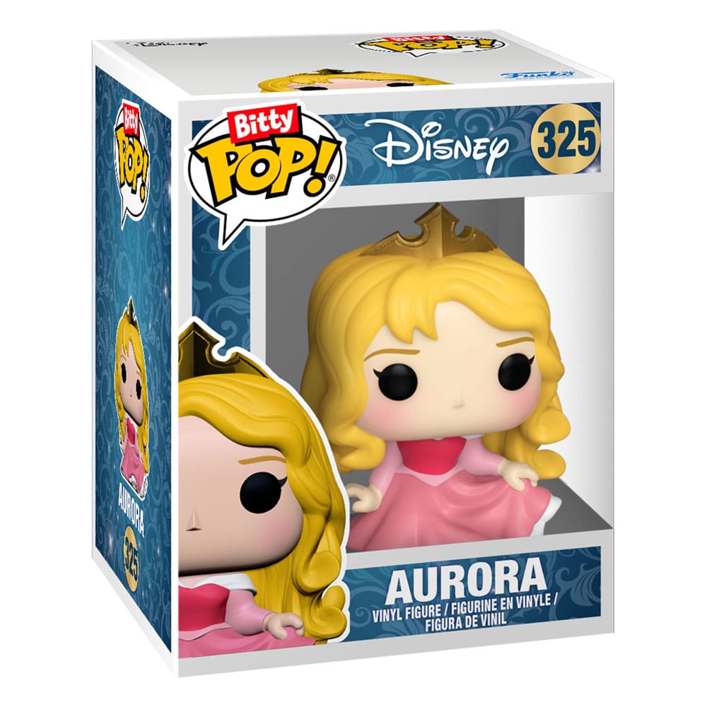 Funko Bitty Pop Disney Princess Cinderella, Snow White, Aurora, Figura Sorpresa P037903