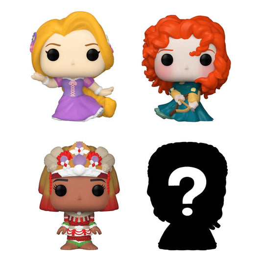 Disney Princesses Bitty POP! Vinyl Figure 4-Pack Rapunzel 2,5 cm P069151