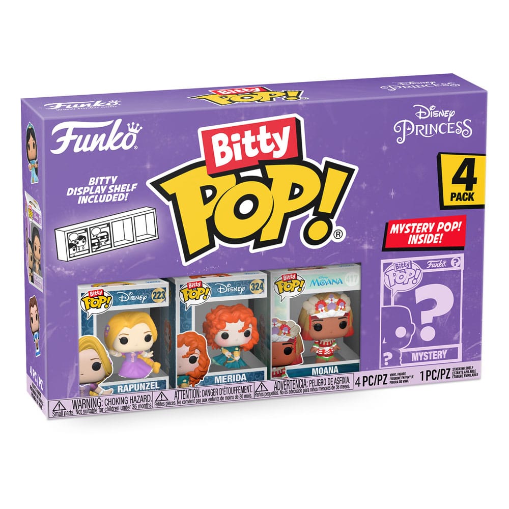 Disney Princesses Bitty POP! Vinyl Figure 4-Pack Rapunzel 2,5 cm P069151
