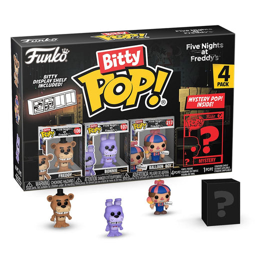 Five Nights at Freddy's Bitty POP! Vinyl Figure 4-Pack Freddy 2,5 cm P069153