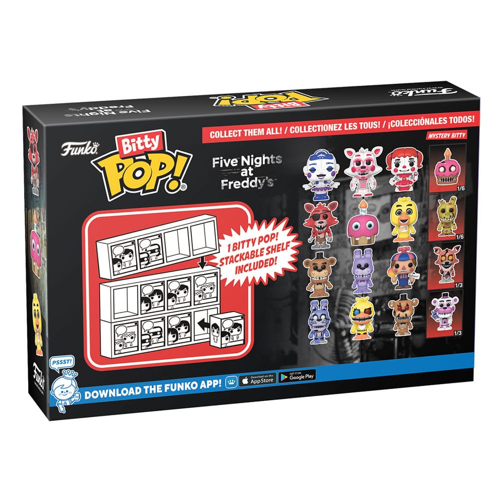 Five Nights at Freddy's Bitty POP! Vinyl Figure 4-Pack Freddy 2,5 cm P069153