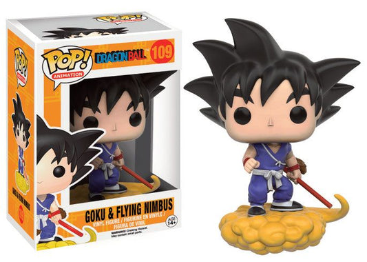DRAGON BALL Z POP! ANIMATION VINYL FIGURE GOKU AND FLYING NIMBUS 9 CM P037965