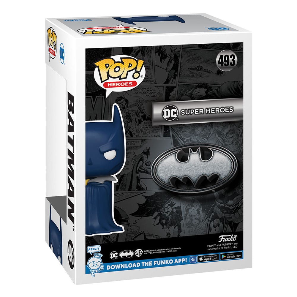 DC THRU THE YEARS POP! HEROES VINYL FIGURES BATMAN 1M 9 CM P037974