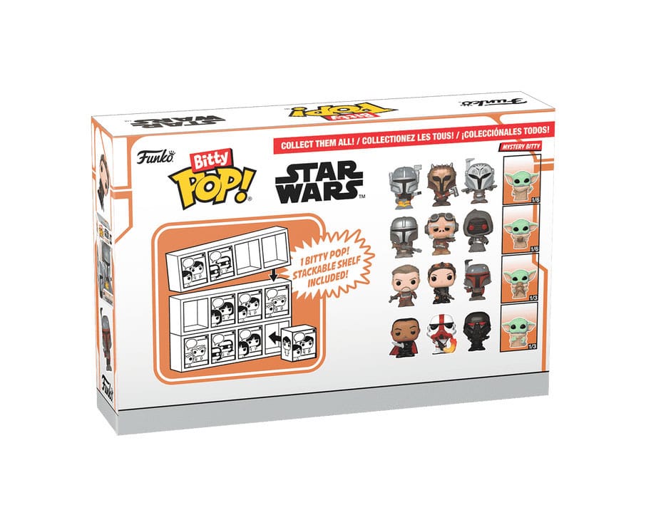 Funko Bitty Pop! Mandalorian, Kuiil, Jawa, Misterioso Pop Bitty P038019