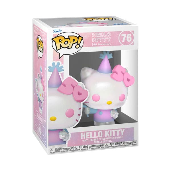 HELLO KITTY POP! SANRIO VINYL FIGURE HK W/ BALLOONS 9 CM P038255