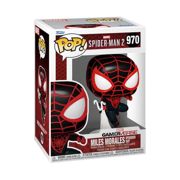 SPIDER-MAN 2 POP! GAMES VINYL FIGURE MILES MORALES 9 CM P038259