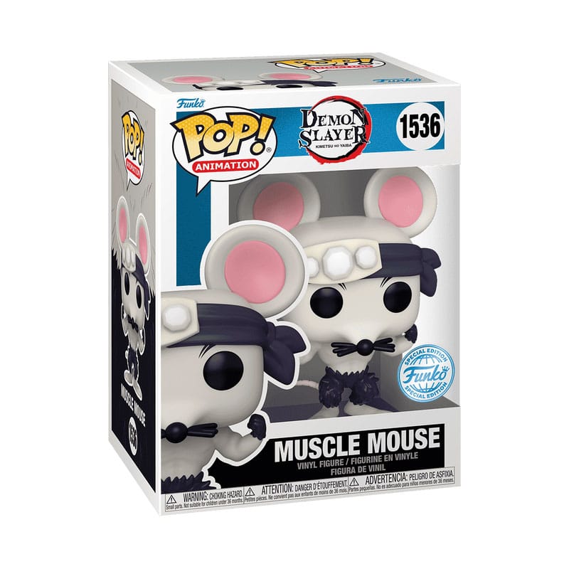 DEMON SLAYER: KIMETSU NO YAIBA POP! ANIMATION VINYL FIGURE MUSCLE MOUSE EXCLUSIV P038332