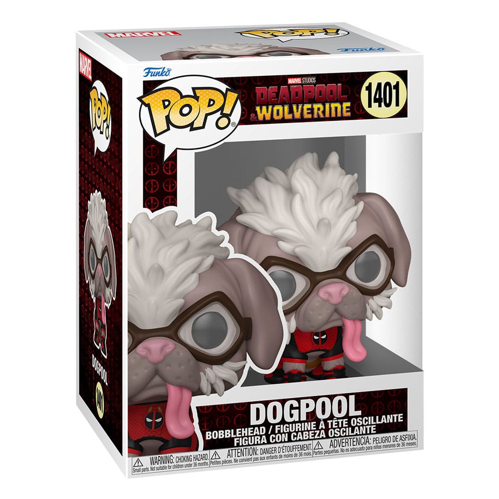 DEADPOOL 3 POP! VINYL FIGURE DOGPOOL 9 CM P038437