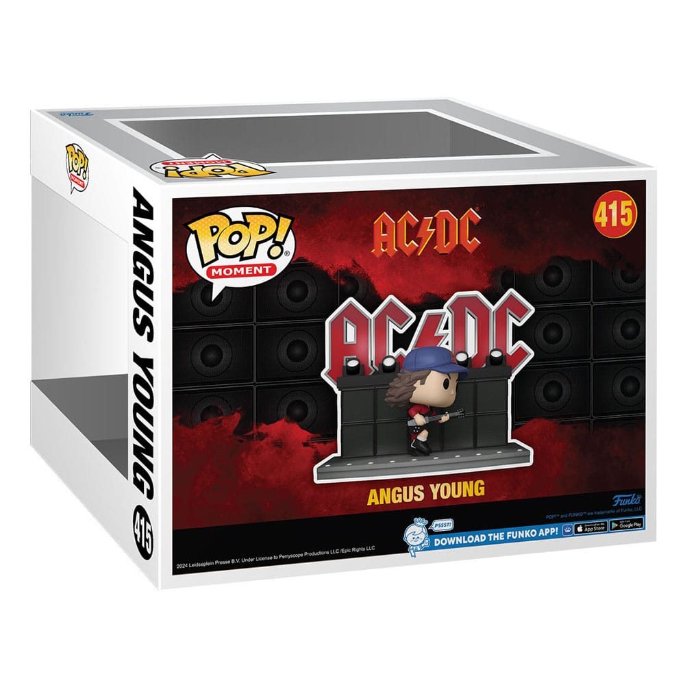 AC/DC POP Moments Vinyl Figures Angus Young(Dance) 9 cm P038442