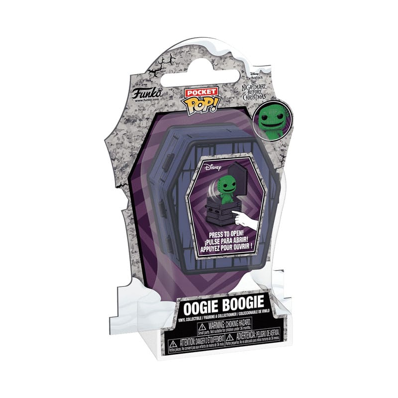 The Nightmare Before Christmas Coffin Pocket POP! Vinyl Figure Oogie Boogie 6 cm P038450