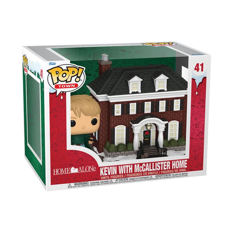 Home Alone POP! Town Vinyl Figure Kevin with McCallister Home 9 cm P038491