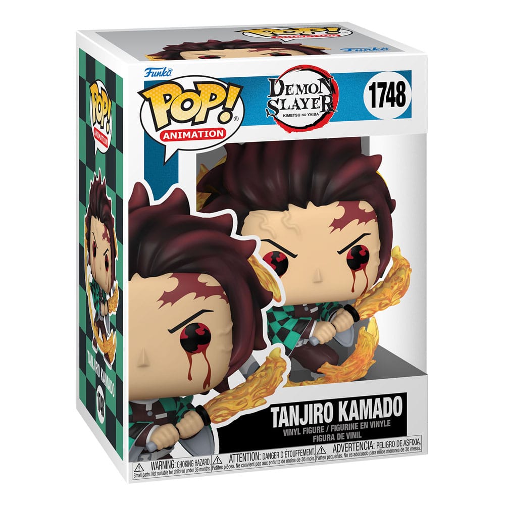 Demon Slayer: Kimetsu no Yaiba POP! Animation Vinyl Figures Tanjiro(Sun Breathin P038648