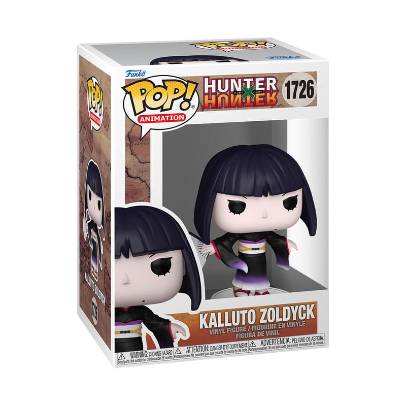 HUNTER X HUNTER POP! ANIMATION VINYL FIGURE KALLUTO ZOLDYCK 9 CM P038659