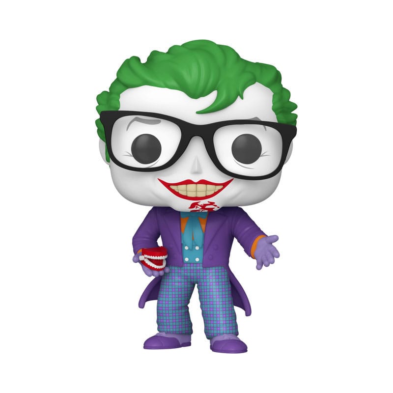 BATMAN 85TH ANNIVERSARY POP! MOVIES VINYL FIGURE THE JOKER W/TEETH 9 CM P038699