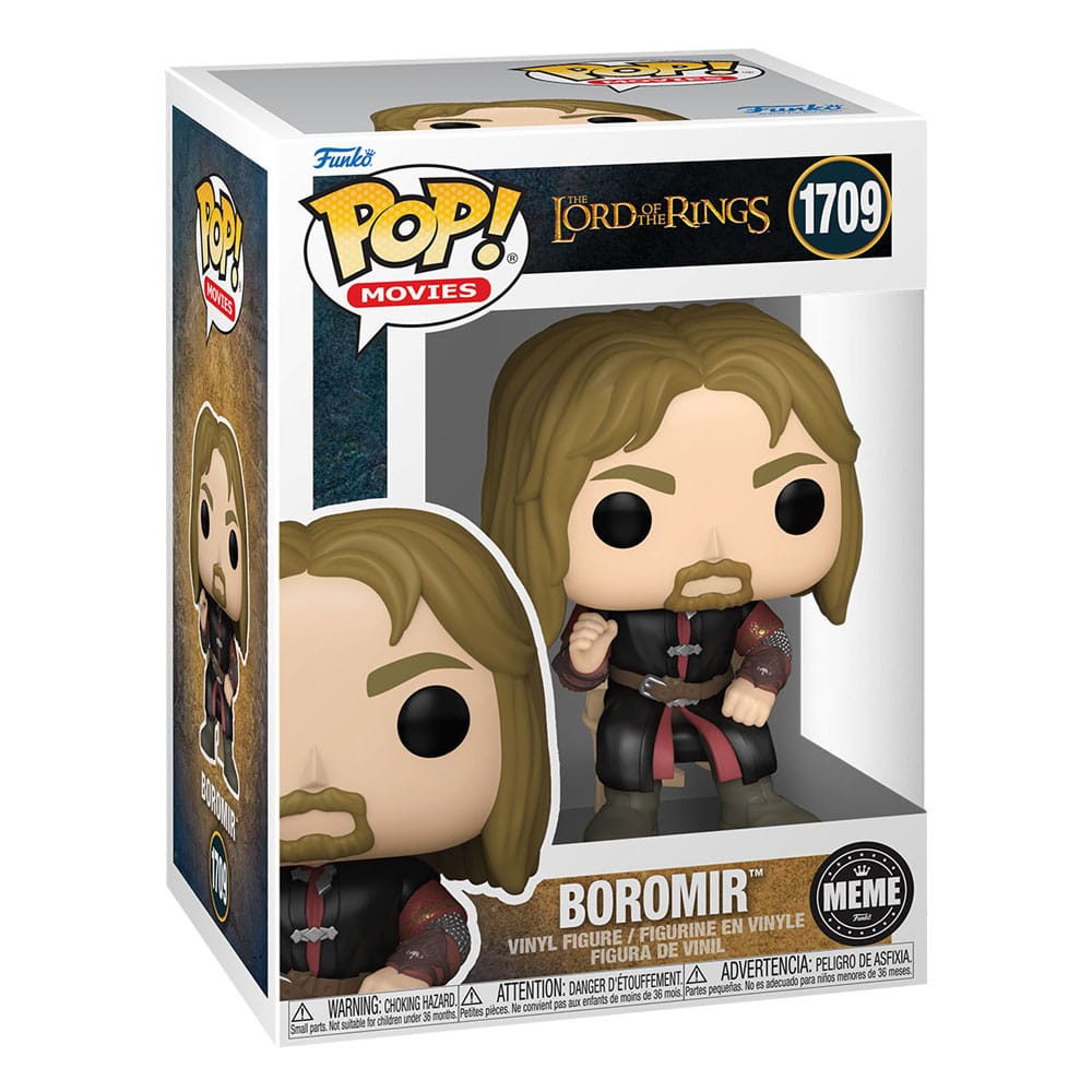 LORD OF THE RINGS POP! MOVIES VINYL FIGURE BOROMIR (MEME) 9 CM
