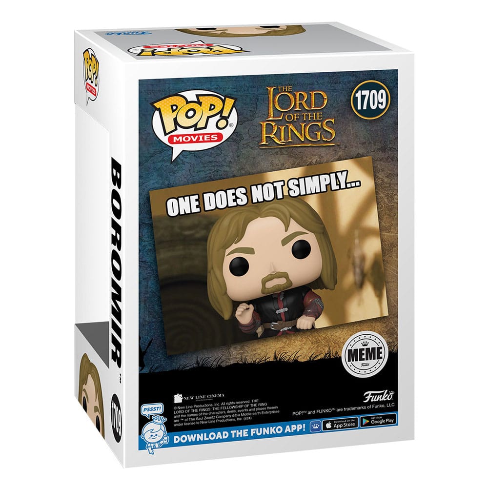 LORD OF THE RINGS POP! MOVIES VINYL FIGURE BOROMIR (MEME) 9 CM
