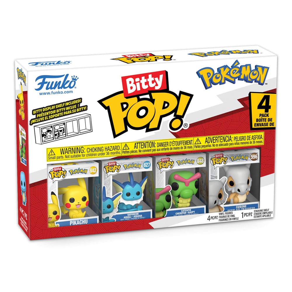 Pokémon Bitty POP! Vinyl Figure 4-Pack Series 1 2 cm P038838