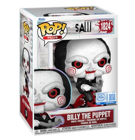 Saw POP! Plus Vinyl Figure Billy on Tricycle Exclusive Edition 9 cm P038916