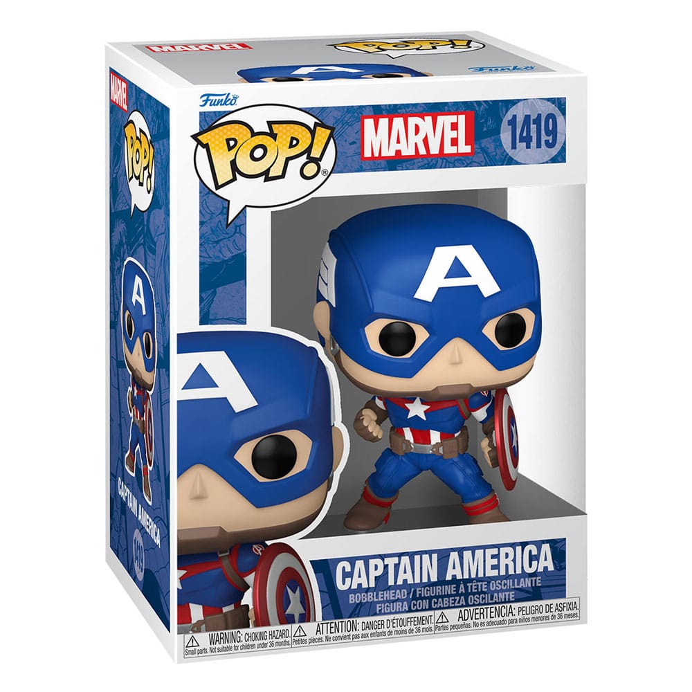 Marvel New Classics POP! Vinyl Figure Captain America 9 cm P038944