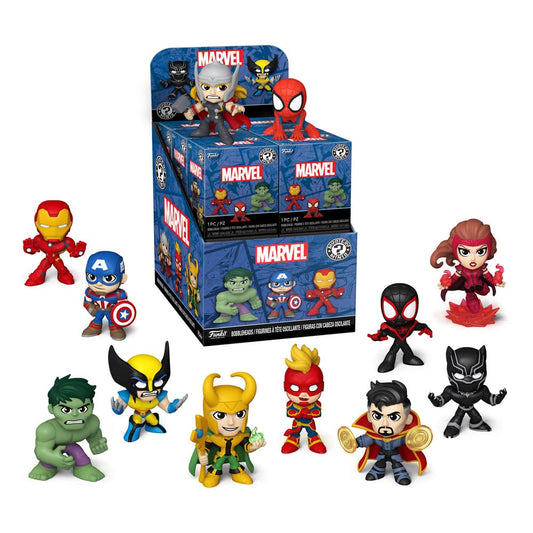 Marvel Mini Figures New Classics 5 cm Display (12) P038948