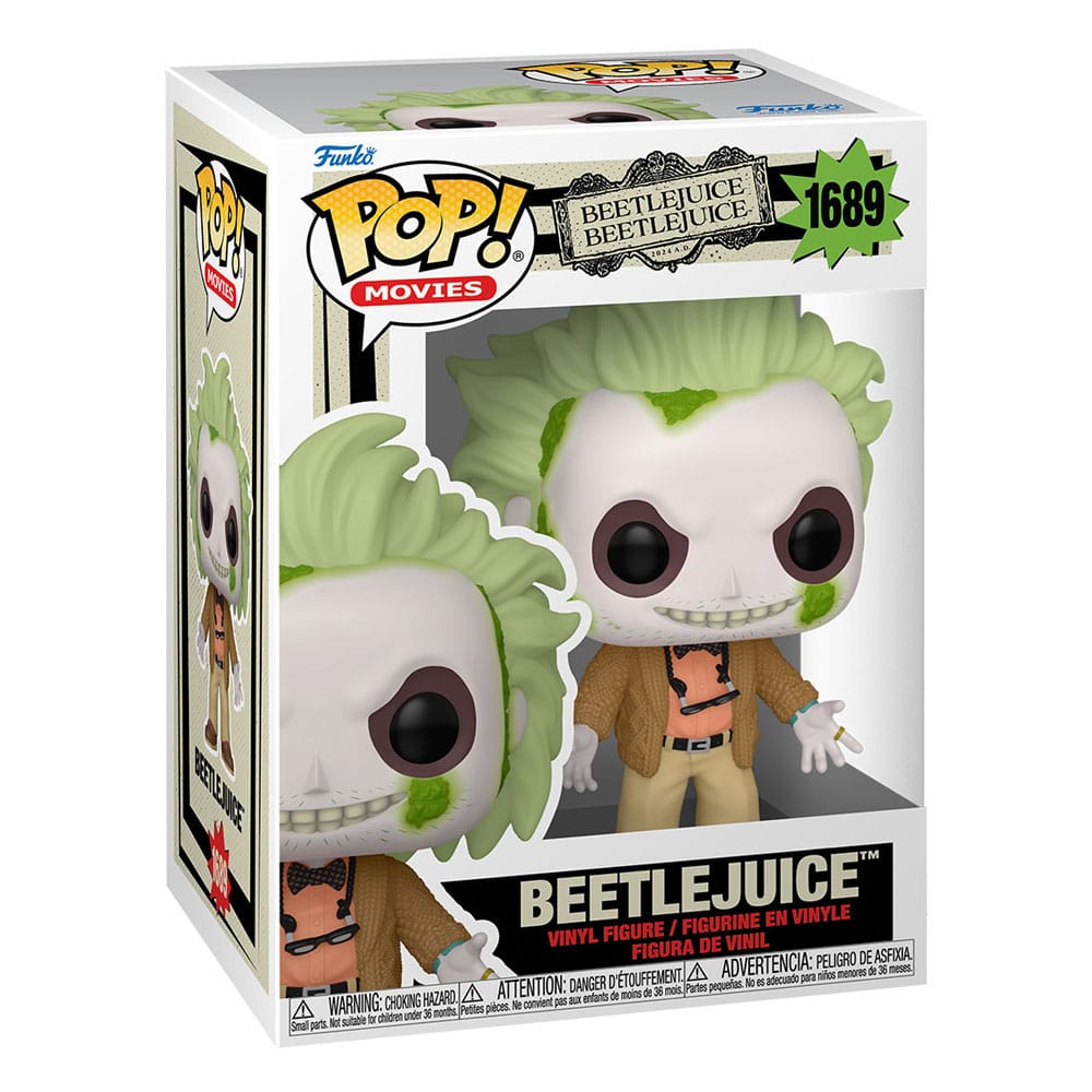 BEETLEJUICE 2 POP! MOVIES VINYL FIGURE BEETLEJUICE W/CHASE 9 CM