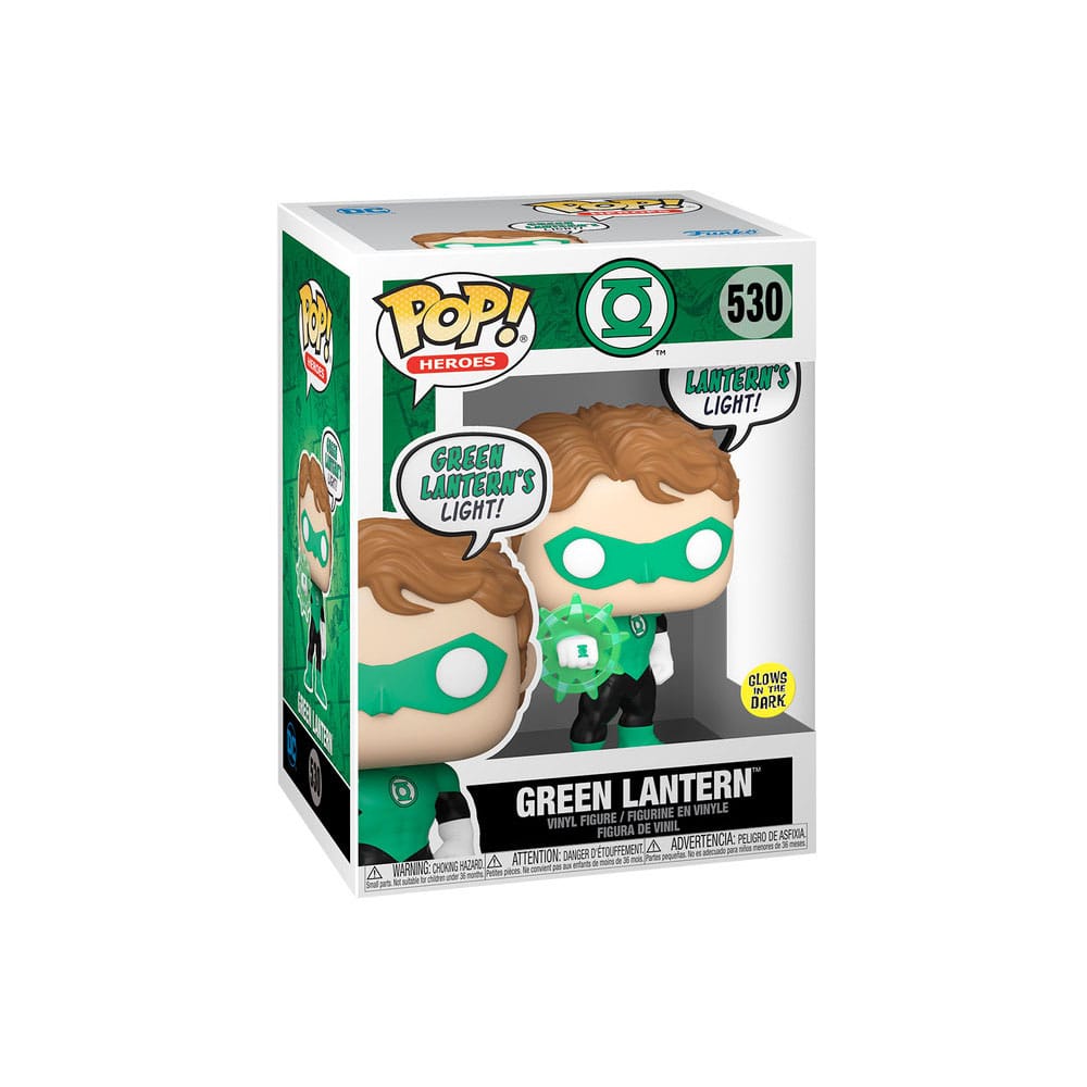 DC COMICS POP! HEROES VINYL GREEN LANTERN(BEWARE)(GW) 9 CM P038977