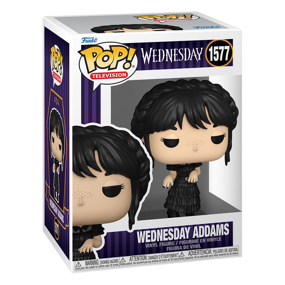 WEDNESDAY POP! TV VINYL FIGURE WEDNESDAY DANCING 9 CM P039016
