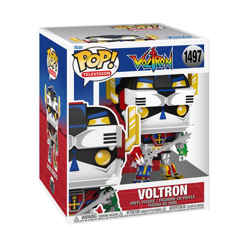 VOLTRON SUPER SIZED POP! ANIMATION VINYL FIGURE VOLTRON(RETRO) 15 CM P039041