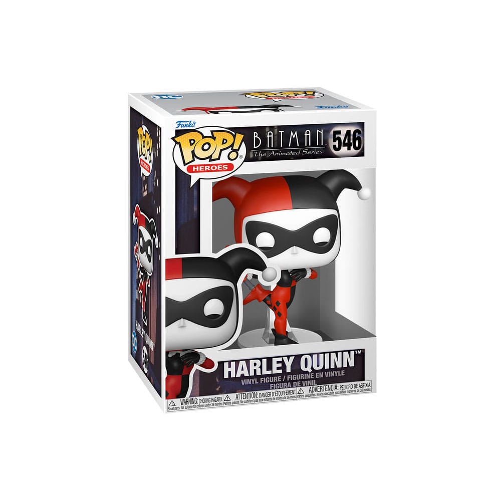 BATMAN: THE ANIMATED SERIES POP! HEROES VINYL HARLEY QUINN 9 CM P039078