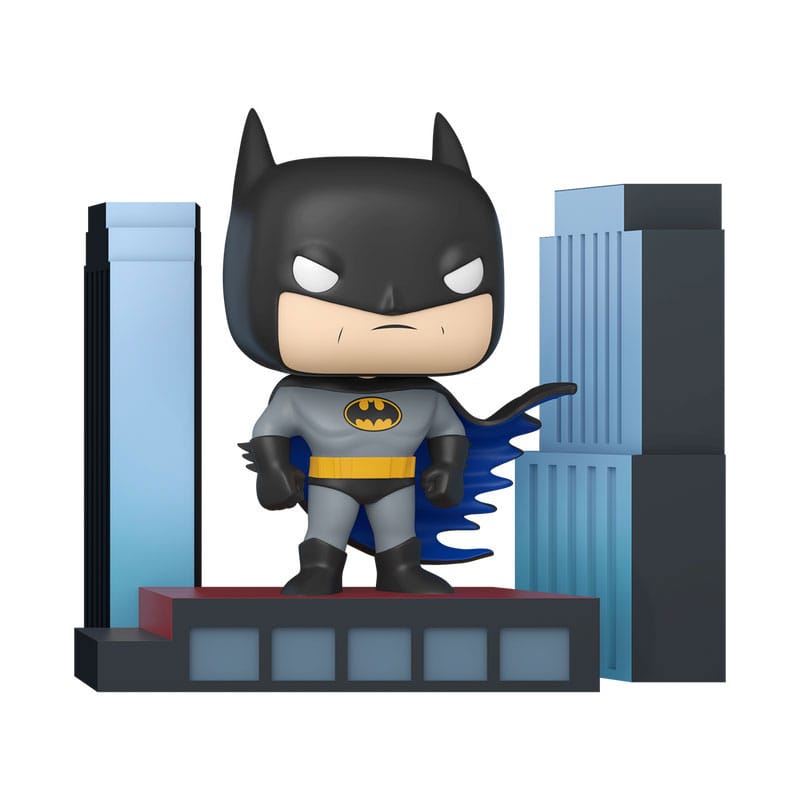 BATMAN THE ANIMATED SERIES POP! DELUXE VINYL FIGURE BATMAN ON ROOFTOP 9 CM P039081