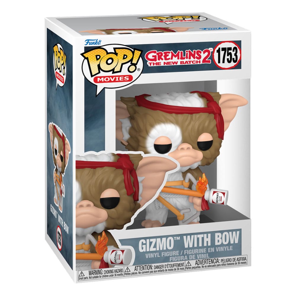 GREMLINS POP! MOVIE VINYL FIGURE GIZMO W/BOW 9 CM P039102
