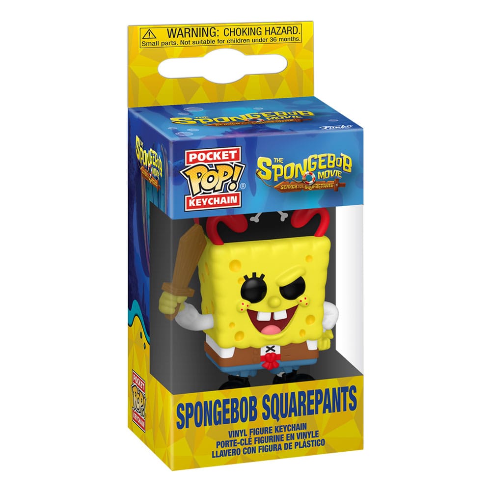 The SpongeBob Movie (2025) POP! Vinyl Keychains 4 cm SpongeBob SquarePants Display (12) P065328