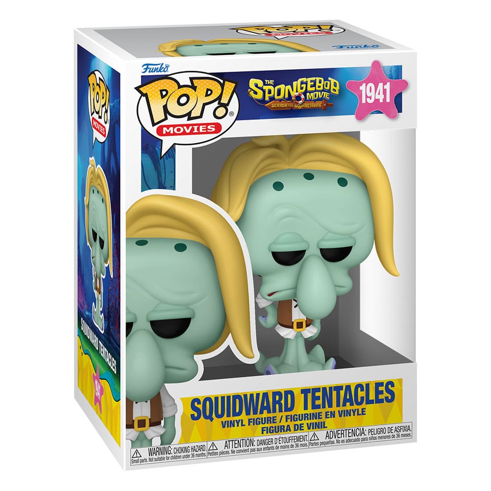SpongeBob SquarePants POP! Vinyl Figure Squidward Tentacles (Pirate) 9 cm P065331