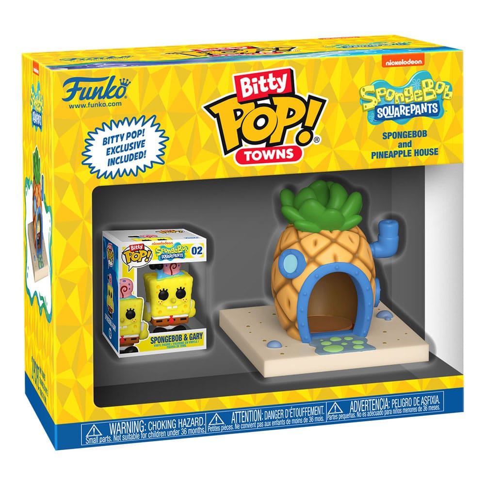 SPONGEBOB BITTY POP! TOWN VINYL FIGURE SPONGEBOB AT HOME P039160