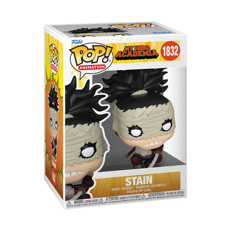 MY HERO ACADEMIA POP! ANIMATION VINYL FIGURES STAIN 9 CM P039191
