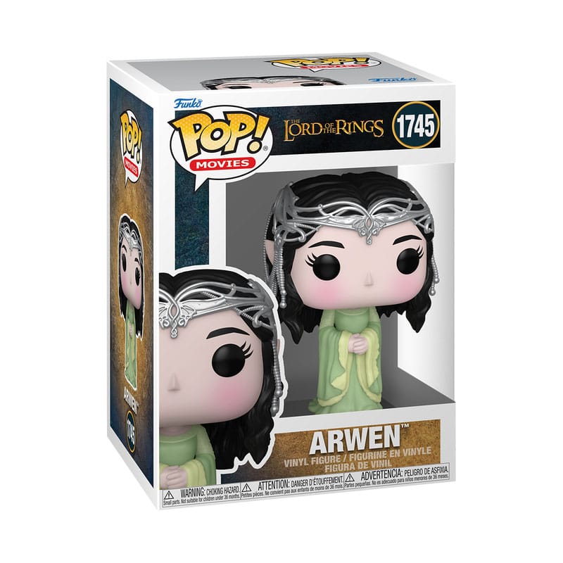 LORD OF THE RINGS POP! MOVIES VINYL FIGURE ARWEN CORONATION 9 CM P039265