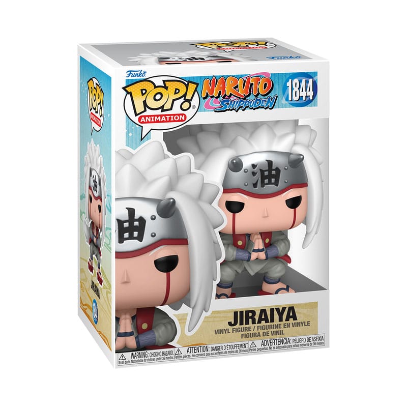 NARUTO SHIPPUDEN POP! ANIMATION VINYL FIGURES JIRAIYA 9 CM P039278