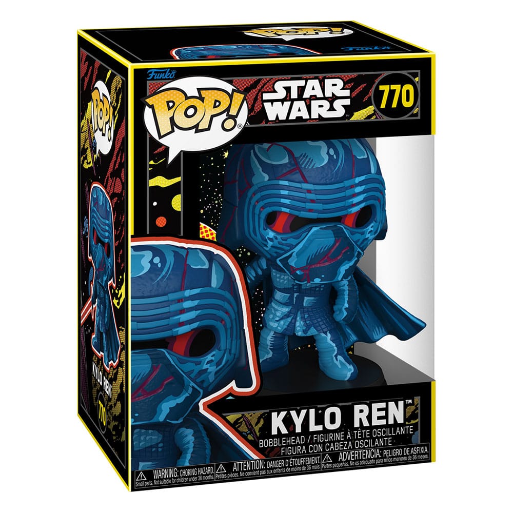 STAR WARS POP! MOVIE VINYL FIGURE KYLO REN(RETRO) 9 CM P039289