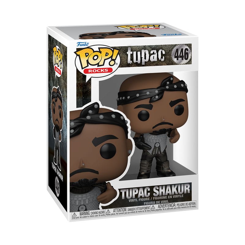 TUPAC POP! ROCKS VINYL FIGURE CALIFORNIA LOVE 9 CM P039300