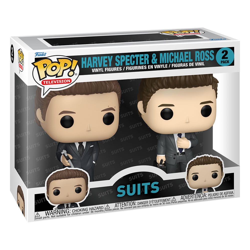 Suits POP! Vinyl Figures 2-Pack Harvey&Michael 9 cm