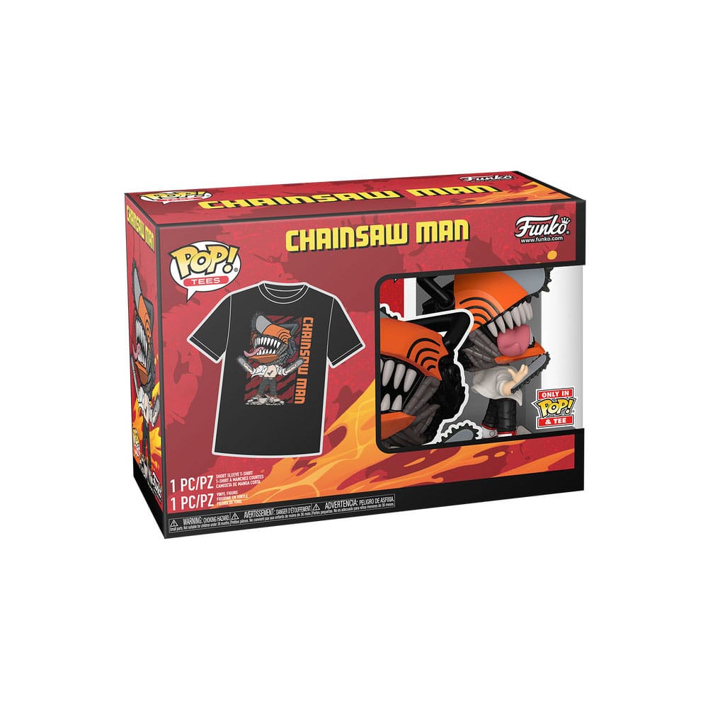 Chainsaw Man POP! & Tee Box Chainsaw Man Leaping