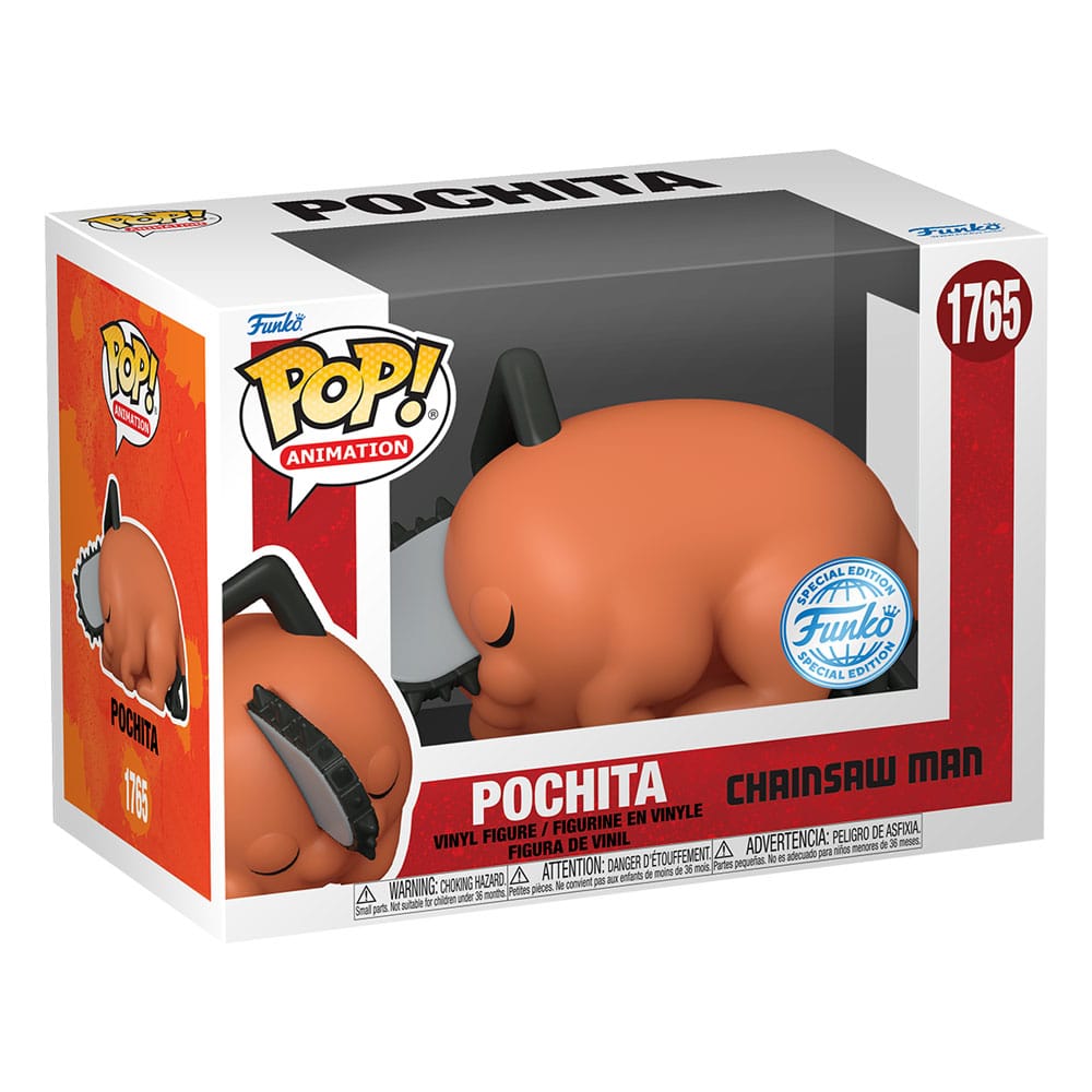 CHAINSAW MAN POP! MOVIES VINYL FIGURE SLEEPING POCHITA HEO EXCLUSIVE 9 CM P039406